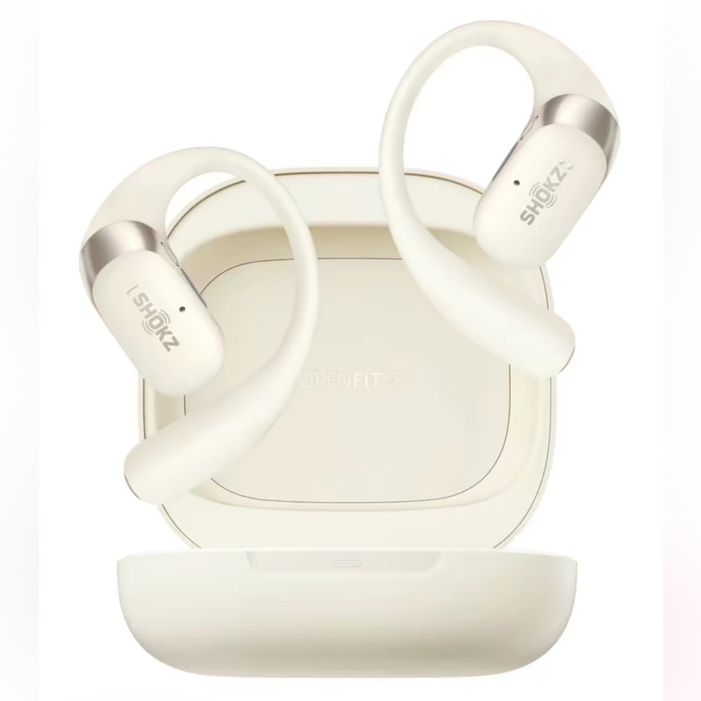 Shokz OpenFit 2 Wireless Earbuds - White